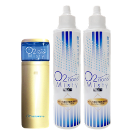 O2 nanowave (オーツーナノウェーブ) セット / 本体+専用酸素水2本入り